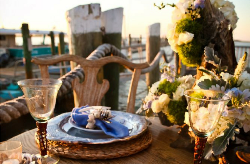 Beach Wedding Coastal-inspired Table