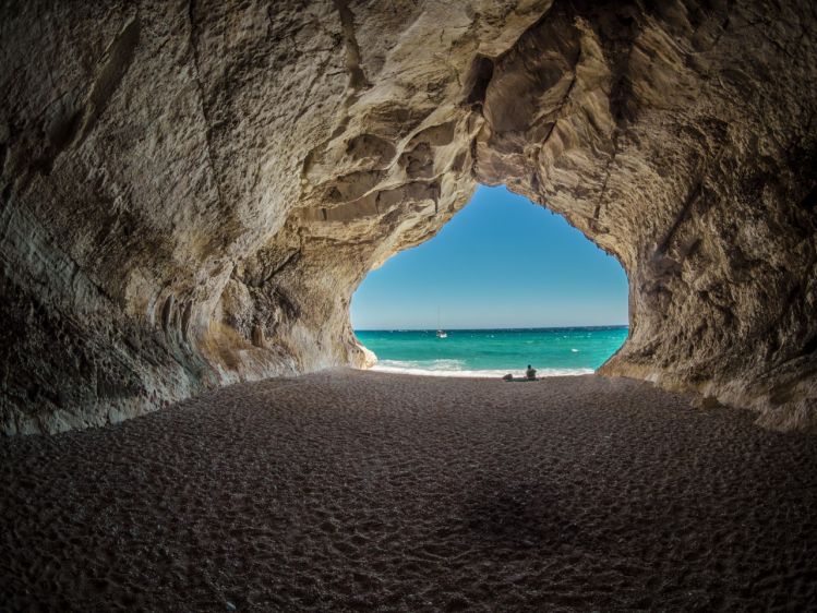 beach cave coast